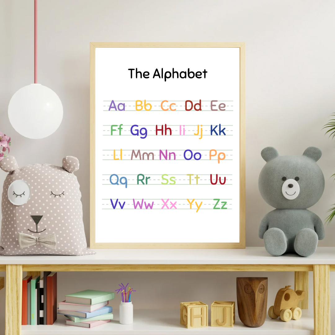 The Alphabet Digital Poster