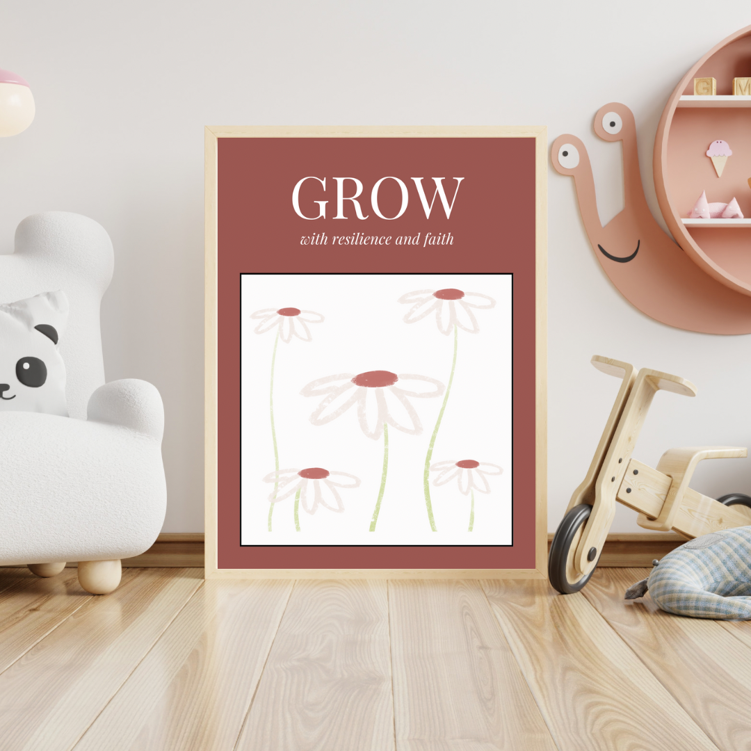 GROW Decorative Digital Poster