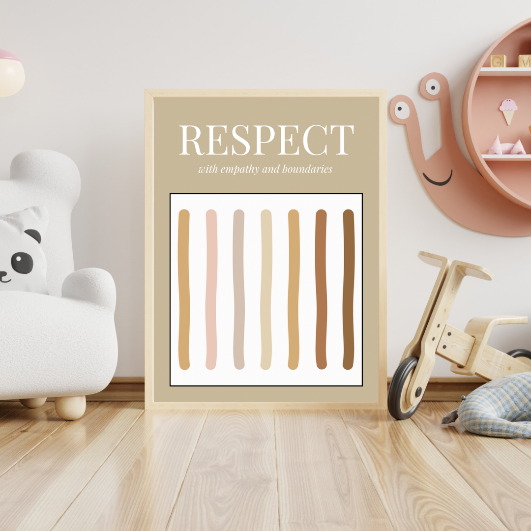 RESPECT Decorative Digital Poster