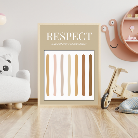 RESPECT Decorative Digital Poster