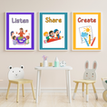 Load image into Gallery viewer, Class Rules, 5 pcs, Digital Posters
