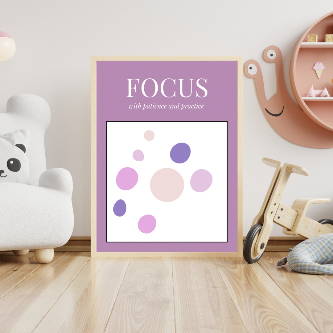 FOCUS Decorative Digital Poster