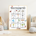 Load image into Gallery viewer, Nature Scavenger Hunt, Set of 3, Digital Posters
