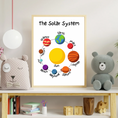 Load image into Gallery viewer, The Solar System (with Pluto) Digital Poster
