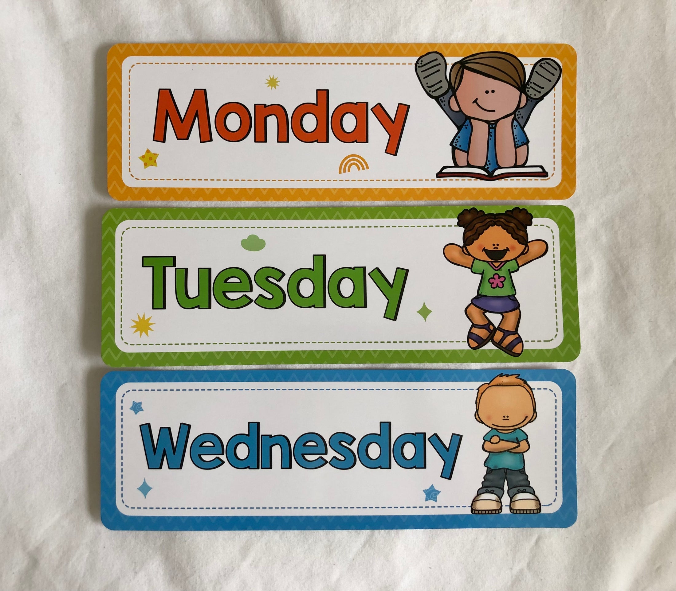 Days/Months/Seasons Flashcard Bundle | 24 pcs