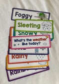 Load image into Gallery viewer, The Weather Flashcards 16 pcs with Digital “The Weather” Poster
