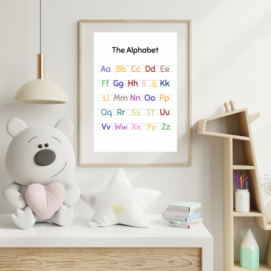 The Alphabet Digital Poster