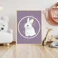 Load image into Gallery viewer, White Bunny Decorative Digital Poster
