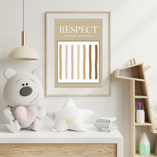 RESPECT Decorative Digital Poster