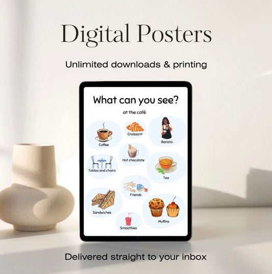 What Can You See? Digital Posters