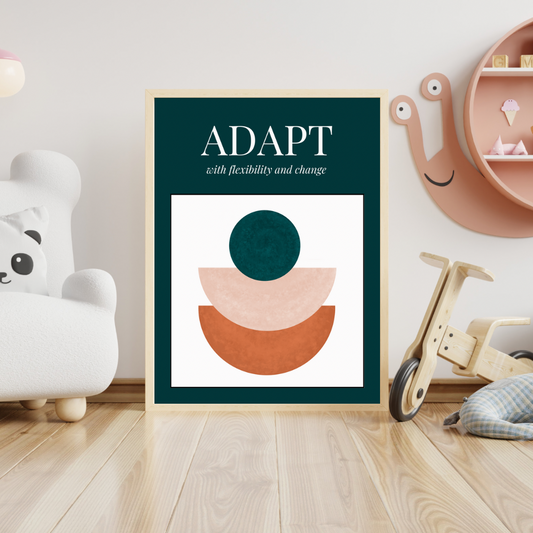 ADAPT Decorative Digital Poster