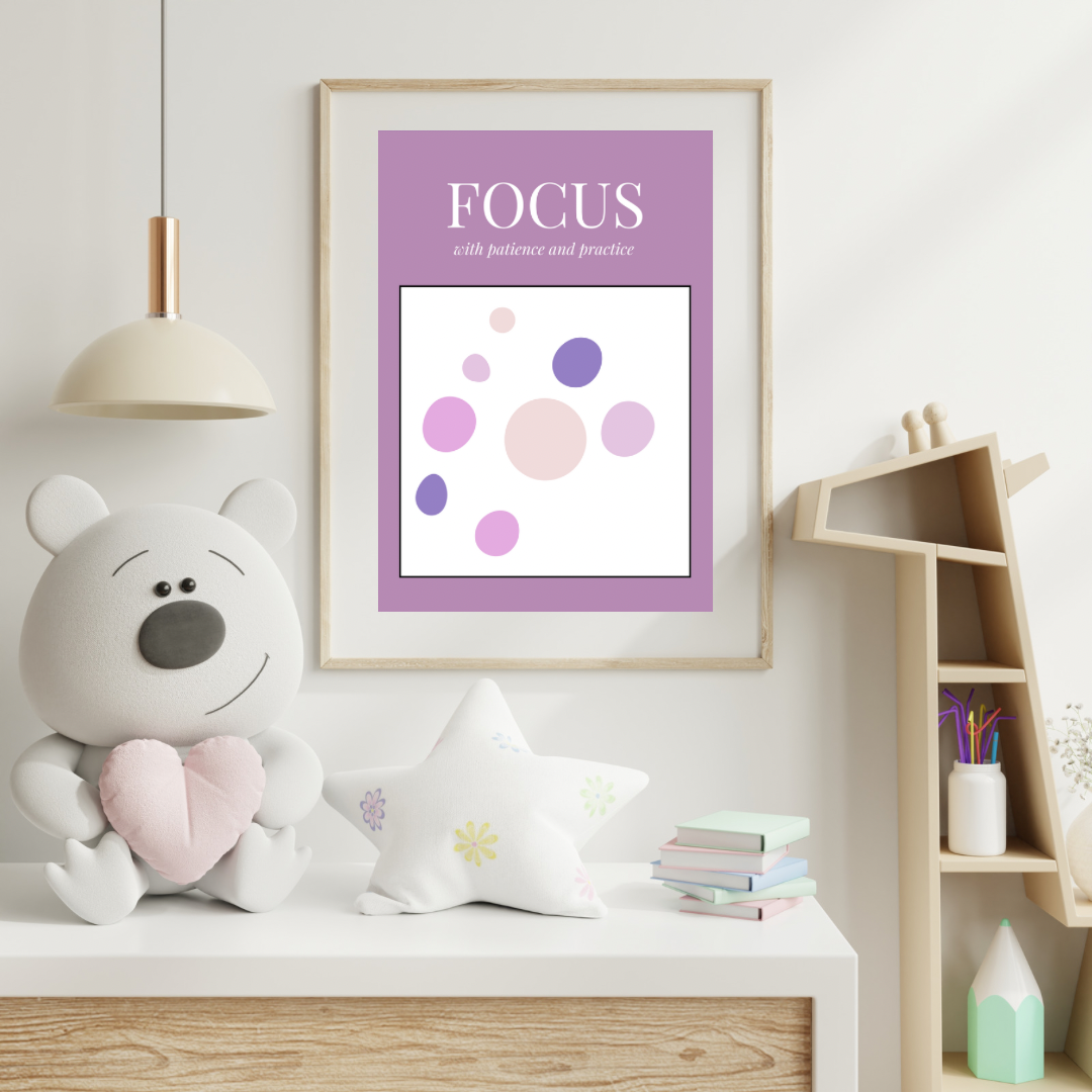 FOCUS Decorative Digital Poster