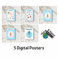 Load image into Gallery viewer, The Body Bundle, 5 pcs, Digital Posters
