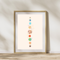 Load image into Gallery viewer, Solar System, Vertical, Decorative Digital Poster
