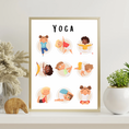 Load image into Gallery viewer, Yoga Poses Digital Poster
