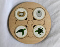 Load image into Gallery viewer, Montessori Wooden Life Cycle Board | 10 Life Cycles
