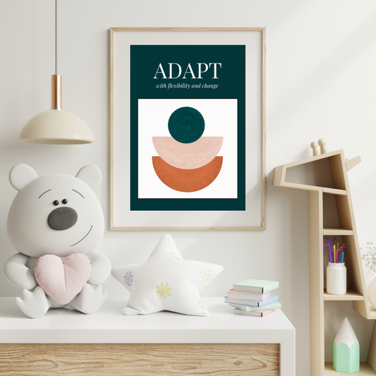 ADAPT Decorative Digital Poster