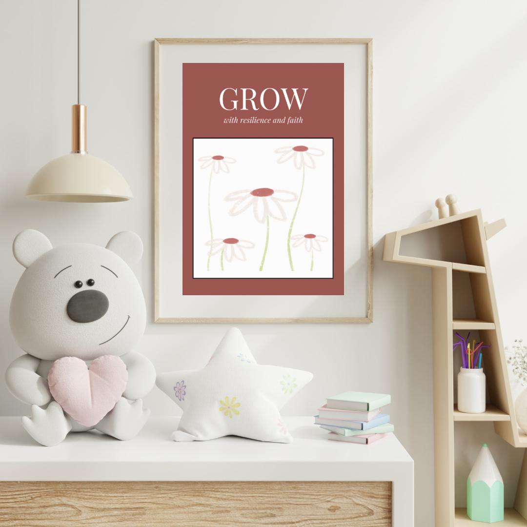 GROW Decorative Digital Poster