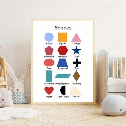 Shapes Digital Poster