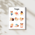 Load image into Gallery viewer, Yoga Poses Digital Poster
