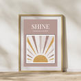 Load image into Gallery viewer, SHINE Decorative Digital Poster
