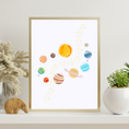 Load image into Gallery viewer, Solar System Decorative Digital Poster
