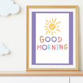 Load image into Gallery viewer, Good Morning Decorative Digital Poster
