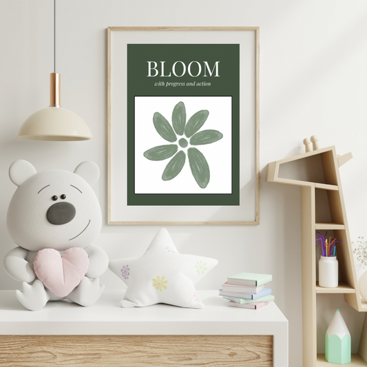 BLOOM Decorative Digital Poster