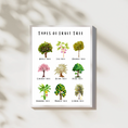 Load image into Gallery viewer, Types of Fruit Tree Digital Poster
