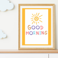 Load image into Gallery viewer, Good Morning Decorative Digital Poster
