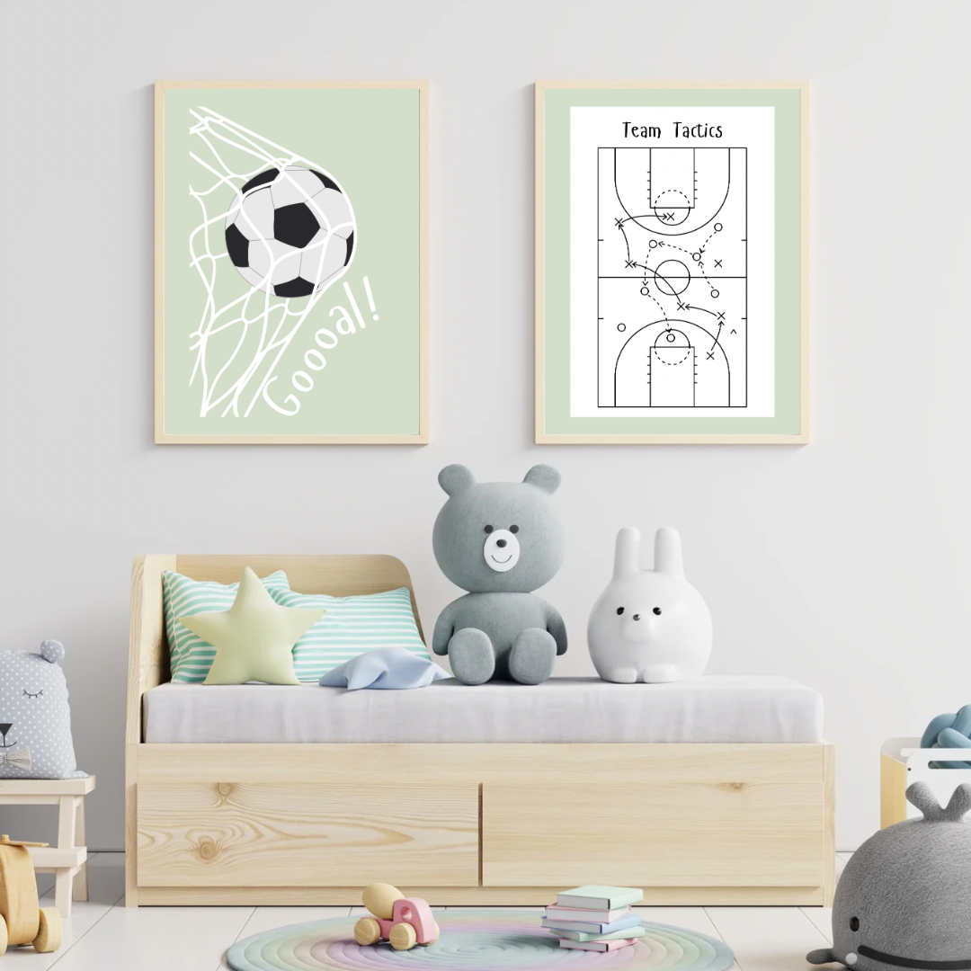 Goooal! Decorative Digital Poster