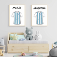 Load image into Gallery viewer, Football Player Shirt Decorative Digital Poster
